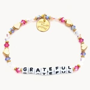 💔 SOLD 💔 Little Words Project Grateful Bracelet - Size M/L